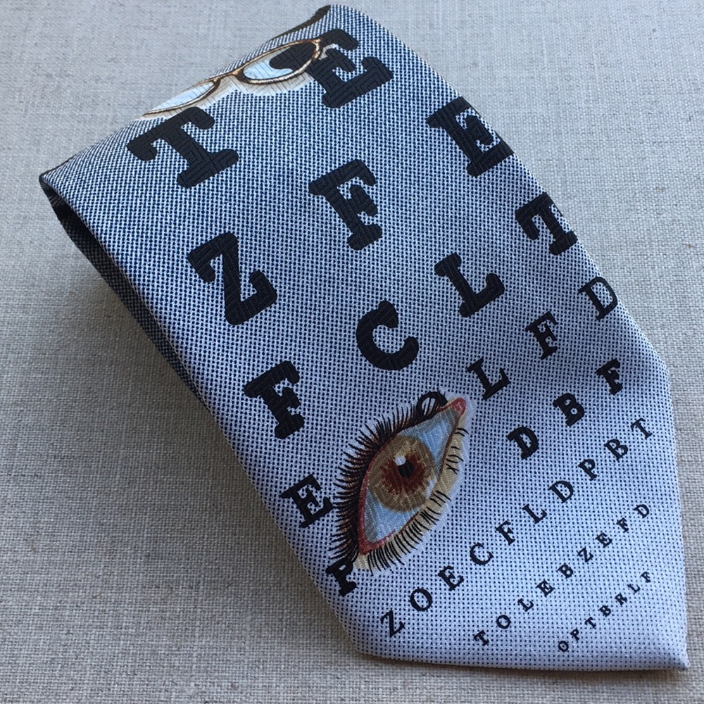 Brother's Optometrist Novelty Tie